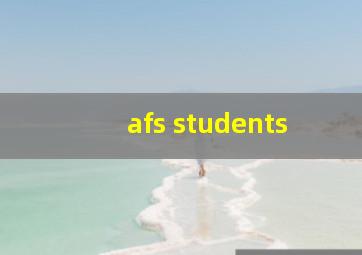 afs students